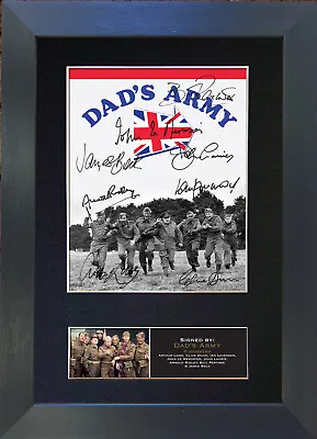 DAD'S ARMY Signed Mounted Reproduction Autograph Photo Prints A4 755 • £24.99