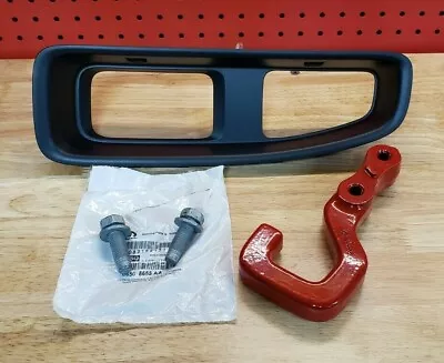 NEW 20-23 Jeep Gladiator Rubicon Passenger Rear Bumper Tow Hook BezelBoltsOEM • $124.95