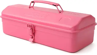 £32.75 • Buy Hi-Spec 1pc Pink Steel Metal Barn Tool Box Carry Case. Ladies Styled High-Gloss