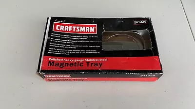 NEW Craftsman Stainless Steel Magnetic Tray Model 941329 • $9.99