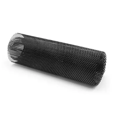 Black Hexagonal Mesh Car Front Upper Bumper Grille Net Aluminum Grille Section • $19.67