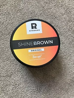 Byrokko SHINE BROWN Original Tanning Cream Accelerator Sunbed Outdoors Sun 210ml • £15