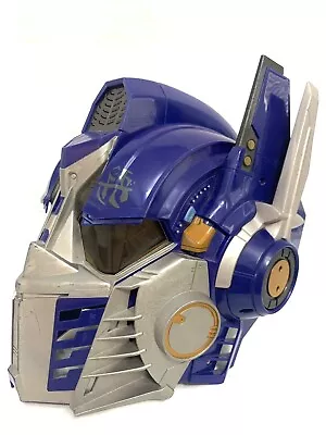 Transformer Optimus Prime Talking & Voice Changing Mask Helmet 2006 Hasbro WORKS • $32.99