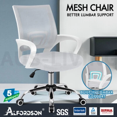 $81.79 • Buy ALFORDSON Mesh Office Chair Executive Fabric Gaming Seat Racing Tilt Computer