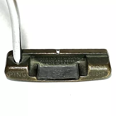 Vintage Ping Cushin Brass 32  Putter Super Stroke Karsten Mfg Corp Right Handed • $39.99