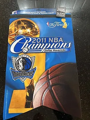$44.99 • Buy Dallas Mavericks 2011 NBA Championship Large Banner
