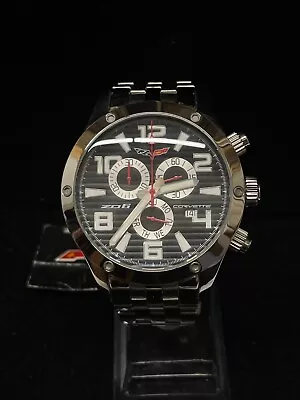 CORVETTE Z06 Stainless Steel Chronograph Men’s Watch - $13K Appraisal Value! • $3995