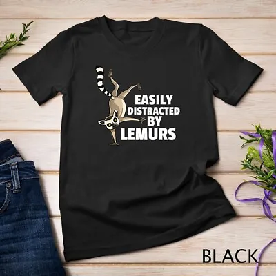 Lemur Monkey Shirt Funny Cute Sifakas Madagascar Love Tee T-Shirt Unisex T-shirt • $16.99