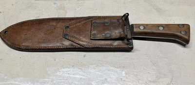 $122.50 • Buy Vintage WW2 1945 Bolo Knife Machete USMC W/ Sheath