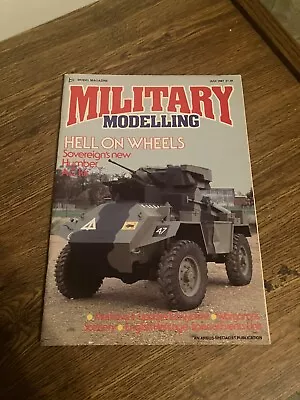 Vintage Back Issue Of Military Modelling Magazine - July 1987 • $3.50