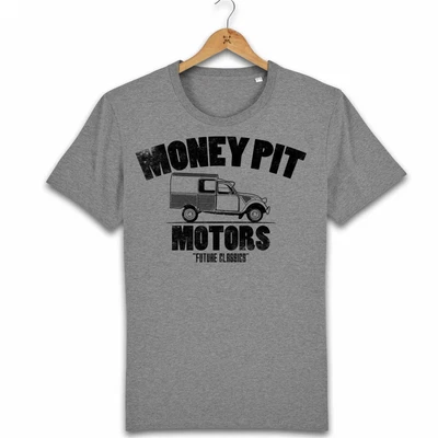 £12.99 • Buy Motorholics Mens Money Pit Motors Citroen 2CV Van T-Shirt S - 5XL