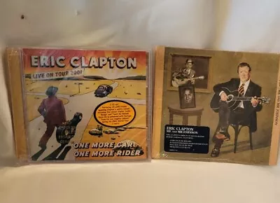 2 Eric Clapton CDs Me And Mr  Johnson One More Car One More Rider F3 • $19.99