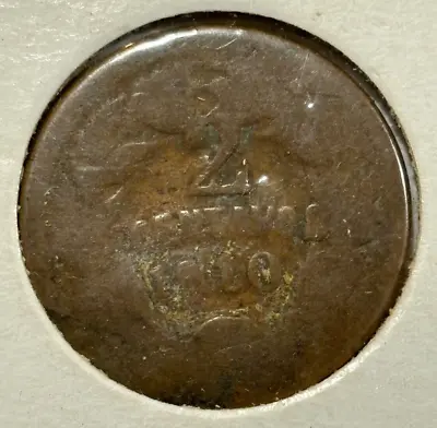 1910 Honduras 2 Centavos Coin - Mule • $9.68