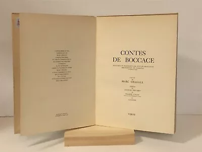 VERVE: CONTES DE BOCCACE By E. TERIADE | MARC CHAGALL - 1950 First Edition • $9.99