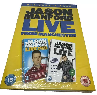 Jason Manford Live From Manchester DVD 2 Discs New And Sealed • £14.99