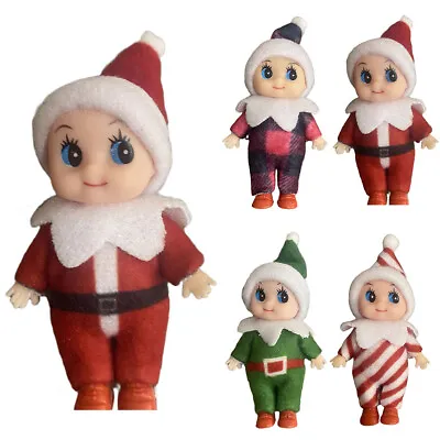 $9.30 • Buy Christmas On The Shelf Naughty Elf Doll Santa Claus Toys Baby Toddler Kids Gift