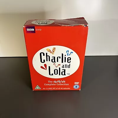 Charlie And Lola The Absolutely Complete Collection 11 Disc Set DVD Boxset • £4.99