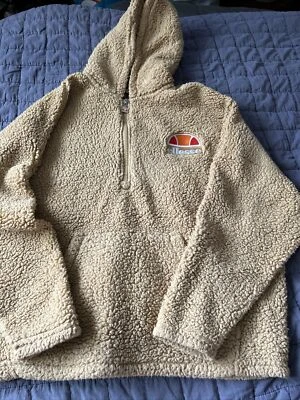 £5 • Buy Ellesse Hoodie Half Zip Fluffy Fleece