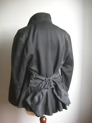 £125.99 • Buy RIDING FIT FLARE JACKET COAT Victorian Goth Whitby Princess 12 14 WALLIS VINTAGE