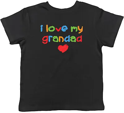 I Love My Grandad Childrens Kids T-Shirt Boys Girls • £5.99