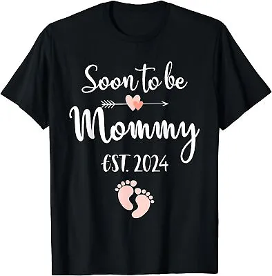 NEW LIMITED Soon To Be Mommy 2024 For Mom Pregnancy Announcement T-Shirt S-3XL • $22.33