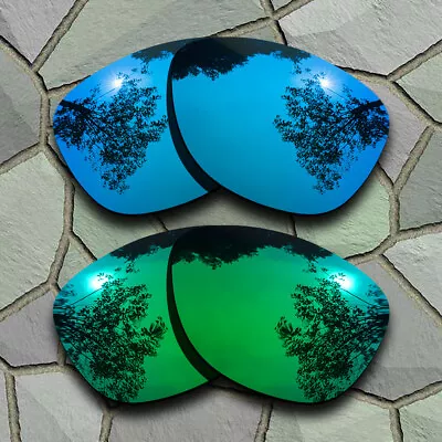 Sky Blue&Jade Green Polarized Lenses Replacement For-Oakley Beckon OO9125 • $15.99