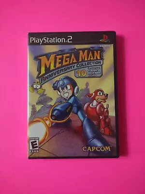 Mega Man Anniversary Collection (PlayStation 2 2004) PS2 Black Label New Sealed • $18