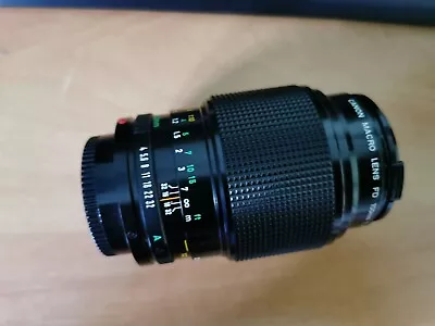 Canon 100mm F4 Macro Manual Focus FD Mount Lens • £65