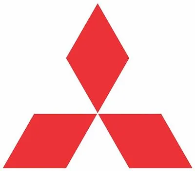 Mitsubishi Logo Car Sticker 120mm • $2.44