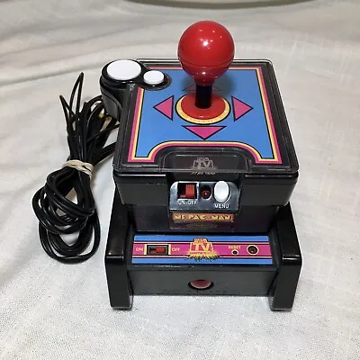 Ms Pac-Man Plug And Play  Namco Jakks Pacific TV Arcade 2004  7 In 1 Game • $32.95