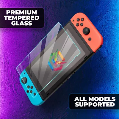 2 X Premium Tempered Glass Screen Protector Film For Nintendo Switch Lite Oled • $8.95