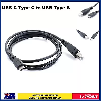 $3.79 • Buy USB C Type-C To USB2.0 Type-B Printer Scanner Cable Cord 1M 3M For MacBook PC