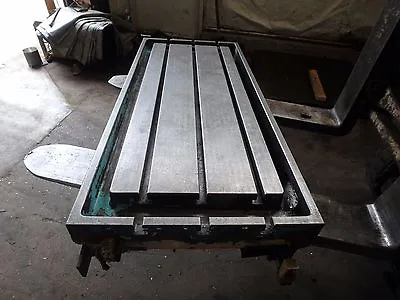 43.25  X 19.50  X 5  Steel Welding T-Slotted Table Cast Iron Layout Plate Jig • $545