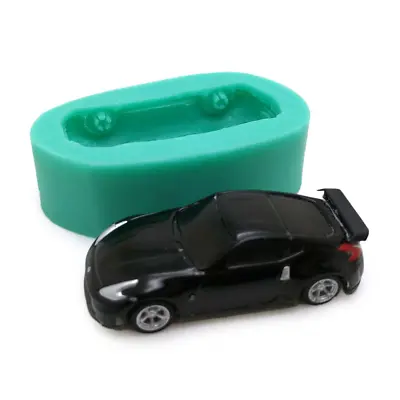 3D Sports Car Silicone Resin Mould Chocolate Chocolate Baking Clay Cake Mold DIY • £10.62