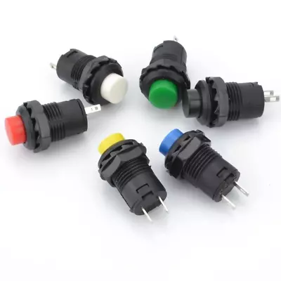 12mm Momentary / Self-locking Push Button Round Toggle Switch Wonderful ON/OFF • $3.99