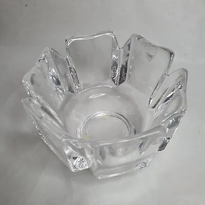 Orrefors Sweden Corona Glass Bowl • $46