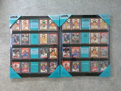 CASE Of 6  Baseball Card Wall Frames Card Display Holds 20 Cards 16 X 20 NEW • $210.50