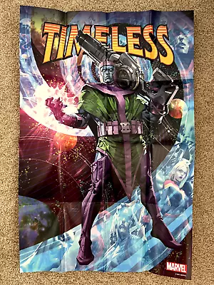 Timeless Kang Foldable Promo Poster 24x36 Marvel Comics 2021 • $14.99