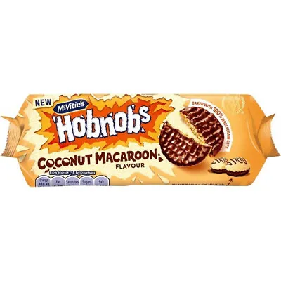 McVitie's Chocolate Hobnobs Coconut Macaroon 262g • £4.19