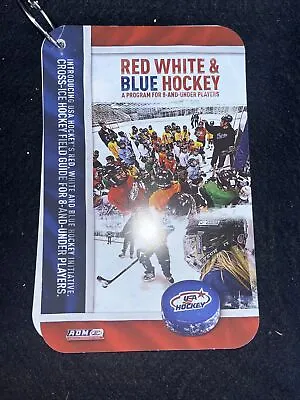 ADM USA Hockey Red White & Blue Hockey  Initiative Program For 8U Players Cards • $9.99