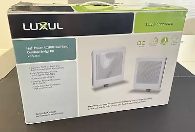 Luxul Dual-Band Outdoor Wireless Signal Bridge Kit - XWO-BKT1 • $749