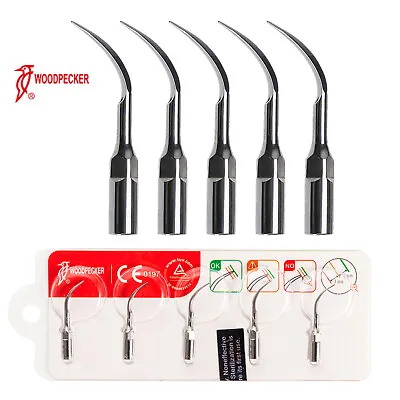 5pcs Dental Ultrasonic Scaler Tips Endo Perio Tips Fit Woodpecker EMS Handpiece • $14.99