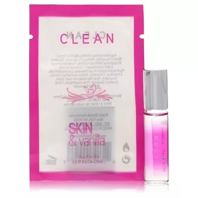 Clean Skin And Vanilla By Clean Mini Eau Frachie .17 Oz For Women • $18.99