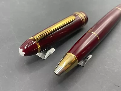 Montblanc LeGrand Meisterstuck Bordeaux Burgundy Highlighter Document Marker 166 • $395