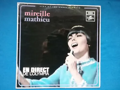 Job Lot- 1 X Vinyl Album - Mireille Mathieu - En Direct De L'olympia (1968) Emi • $10.09