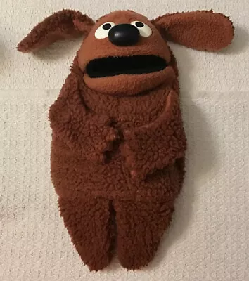ROWLF DOG RARE MISTAKEJim Henson Muppet Puppet 16  Plush - Fisher Price • $850
