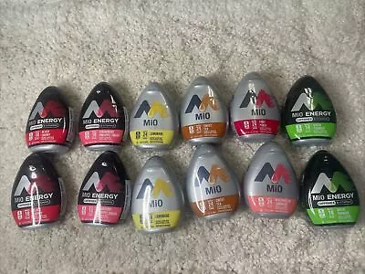 Mio Variety Lot Of 12 Liquid Sweeteners Strawberry Sweet Tea Lemonade New • $39.99