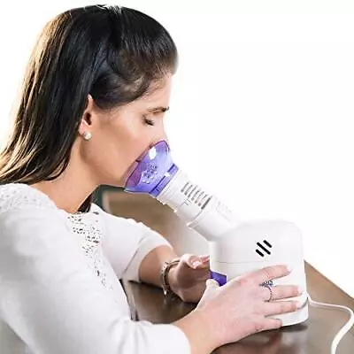 MABIS Personal Facial Steam Inhaler And Vaporizer With Aromatherapy Diffuser And • $42.79