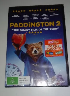 SEALED Paddington 2 (DVD 2017)   REGIONS 24  Brand New Sealed FREE POSTAGE  • £8.06