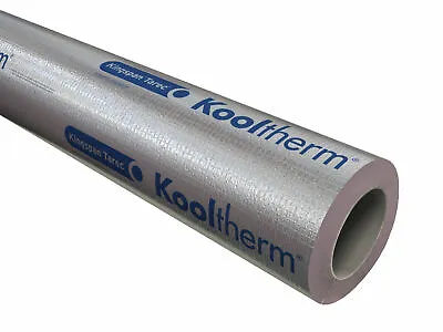£23.93 • Buy Kingspan Kooltherm 30mm Thick 89mm Bore X 1m Foil Faced Pipe Insulation (9)